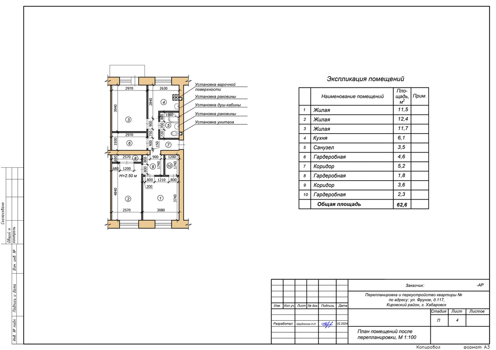 Требования к проекту переустройства и перепланировки помещения в многоквартирном доме