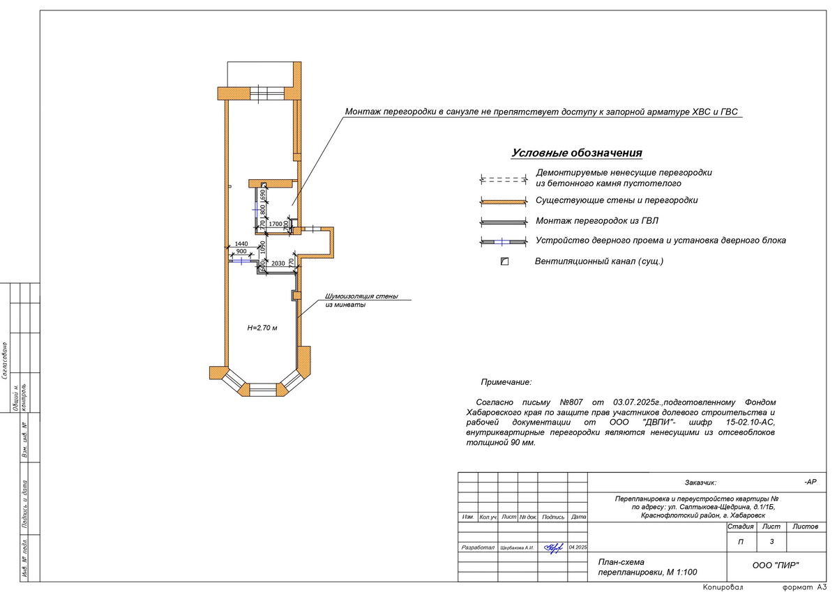 План-схема перепланировки квартиры План-схема перепланировки квартиры